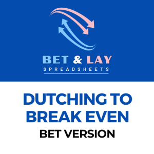 Dutching to Break Even – Bet Version