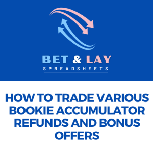 How to Trade Various Bookie Accumulator Refunds and Bonus Offers.  . . . .  . Zero risk or some risk